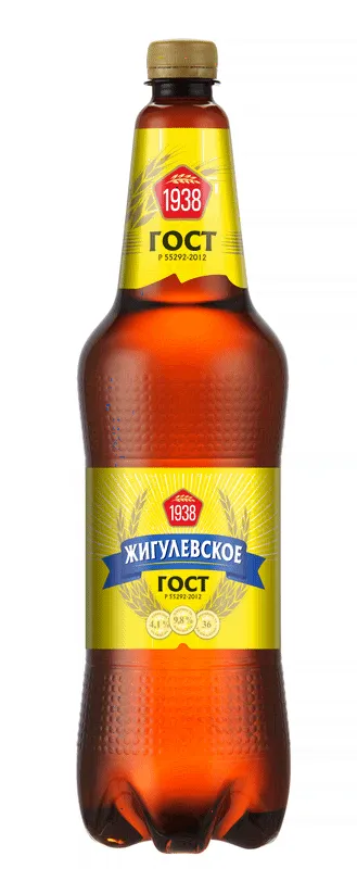 Напиток пивной Жигулевское 4.1%, 1.35л-0