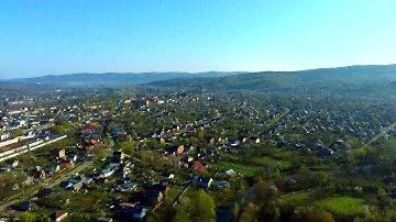 ХАДЫЖЕНСК ВИД С КОПТЕРА (Район 24 школы)