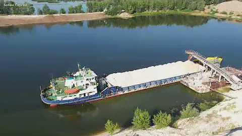 РАБОТА СОКСКОГО КАРЬЕРА ПО ДОБЫЧЕ ЩЕБНЯ/САМАРА/СОКОЛЬИ ГОРЫ/ЖИГУЛЕВСКИЕ ГОРЫ/РОССИЯ